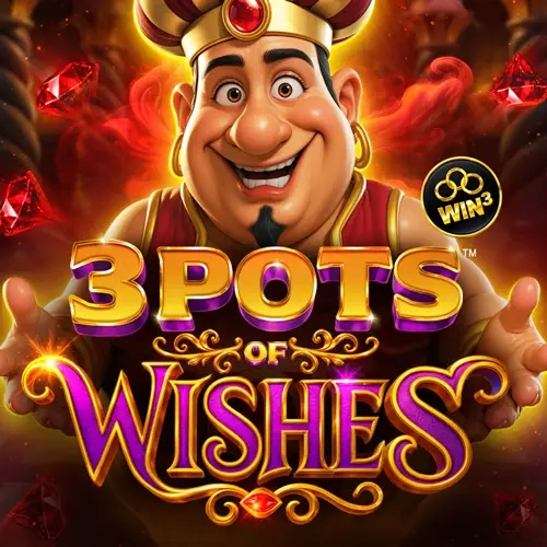 3 Pots of Wishes Dschinn Lächeln Edelsteine